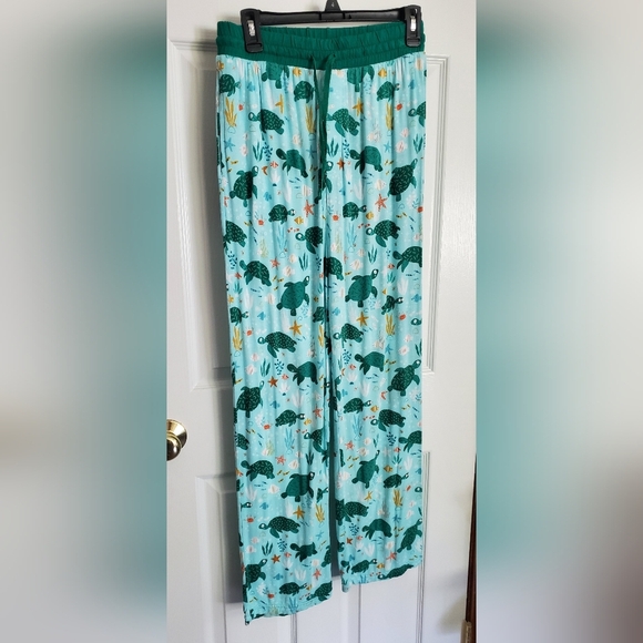 Little Sleepies Other - Little Sleepies Mens Turtle Pajama Pants Size Medium